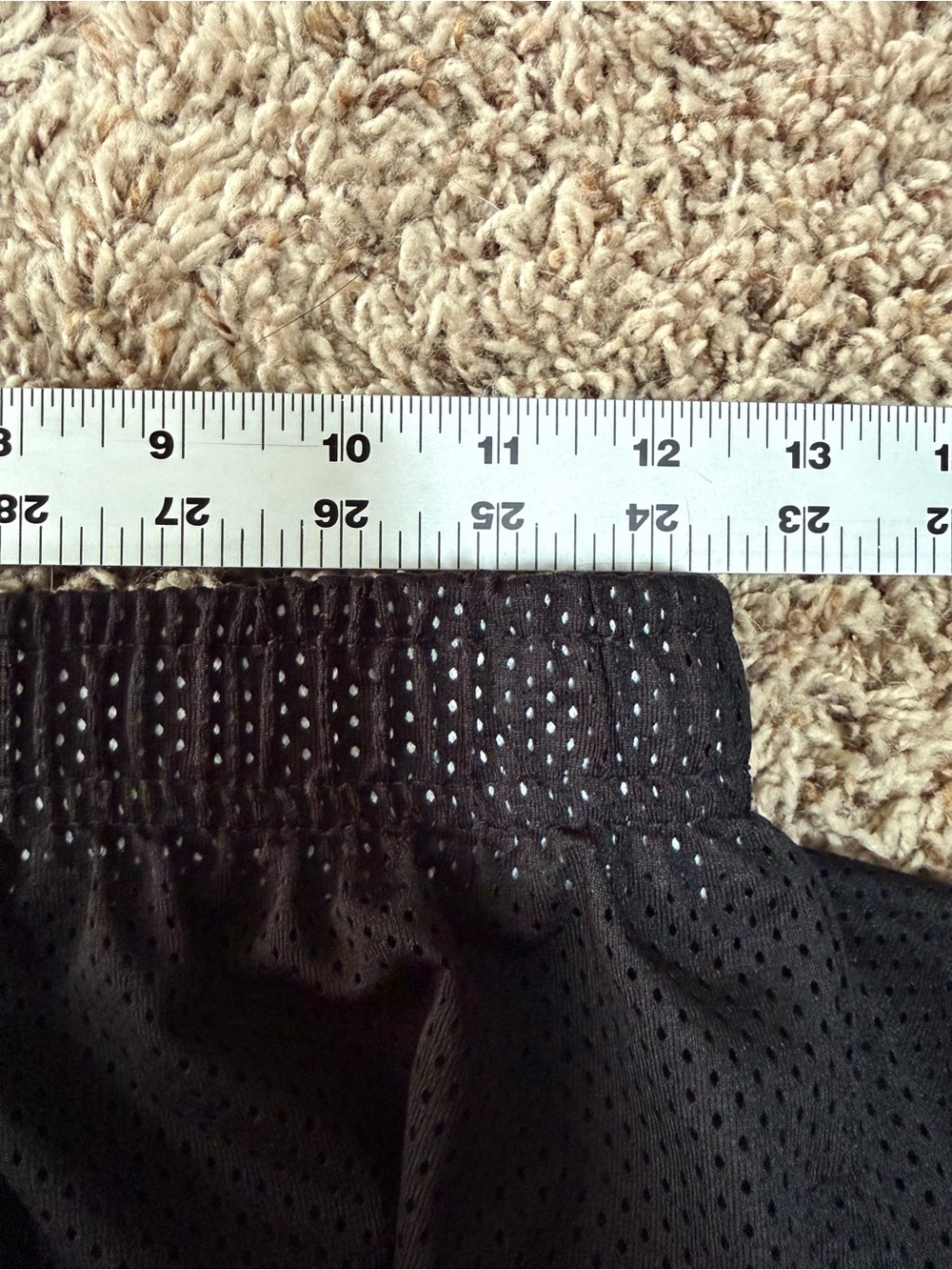 Eric Emanuel EE Basic Short 'Black Bones' Mesh Basketball Shorts (M) like new - Picture 6 of 8